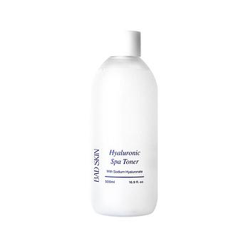 BAD SKIN [배드스킨] [능암 온천수 85%] 배드스킨 히알루로닉 스파 토너 500 ml | 신세계V