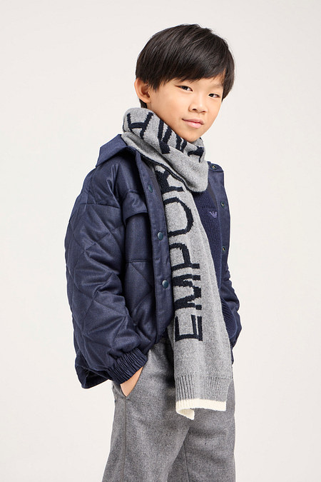EMPORIO ARMANI JUNIOR [남아] 밴딩 커프스 퀼팅 코트 | 신세계V