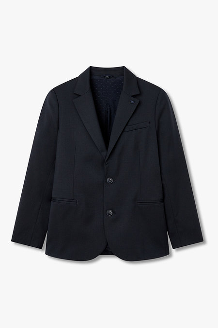 EMPORIO ARMANI JUNIOR [남아] 노치트 라펠 울 싱글 자켓 | 신세계V