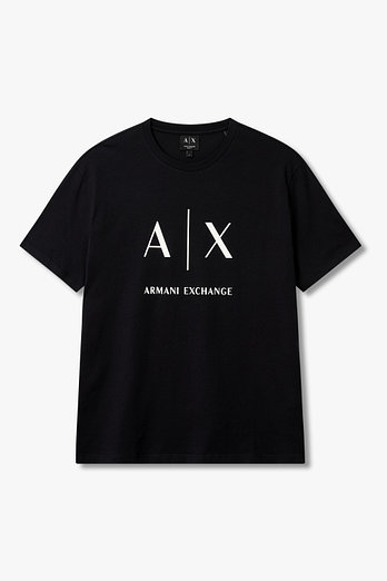 ARMANI EXCHANGE 남성 빅 로고 프린트 티셔츠 | 신세계V