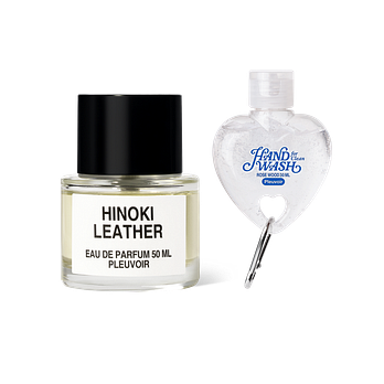 PLEUVOIR 오 드 퍼퓸 히노끼 레더 50mL + 하트키링 핸드워시 증정 | 신세계V