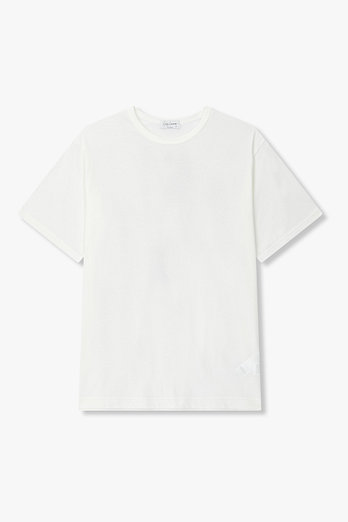 Yohji Yamamoto [HOMME] 백 프린트 숏 슬리브 티셔츠 | 신세계V