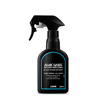 LUSH 블루 스카이스 앤드 플러피 화이트 클라우즈 200ml - 바디 스프레이 | 신세계V