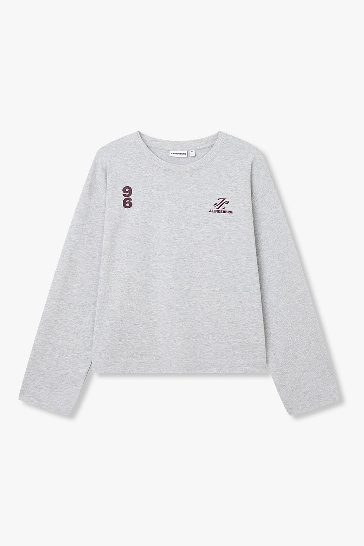 [Women Collection] 릴야 그래픽 롱 슬리브 티셔츠
