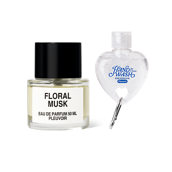 PLEUVOIR 오 드 퍼퓸 플로럴 머스크 50mL + 하트키링 핸드워시 증정 | 신세계V