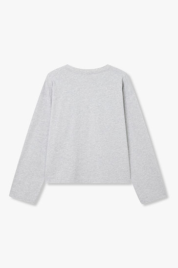 [Women Collection] 릴야 그래픽 롱 슬리브 티셔츠