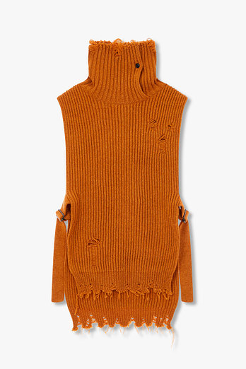 Yohji Yamamoto [Y's]버클 스트랩 터틀넥 베스트 | 신세계V