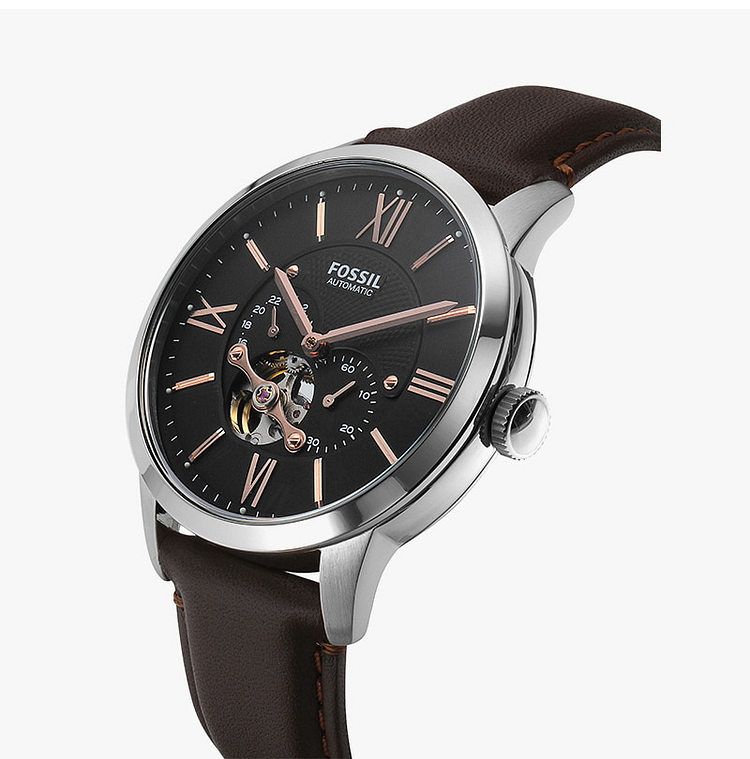 FOSSIL(파슬) [공식본사정품] 파슬 ME3061 (Townsman) 타운즈맨 스켈레톤 남성 가죽시계 | 신세계V