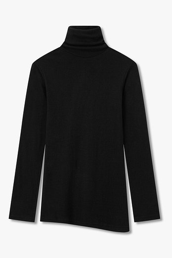 Yohji Yamamoto [FEMME] 터틀넥 롱 슬리브 울 풀오버 | 신세계V