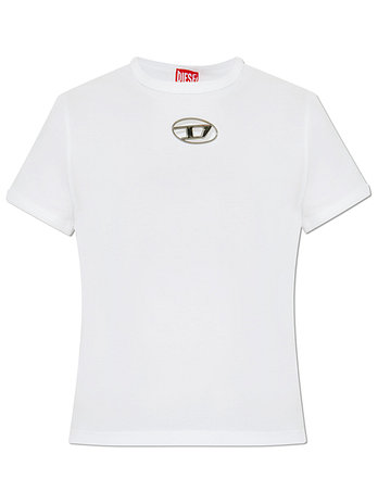 DIESEL [DIESEL] 25SS T-UNCUTIE OD 로고 티셔츠 A16839 0CLBR 100 | 신세계V