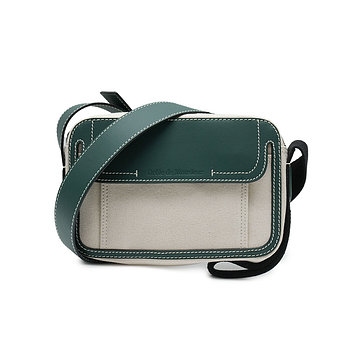 DROLE DE MONSIEUR 드롤드무슈 사코체 수피크 크로스백 그린 AC100-CO011-FGN | 신세계V