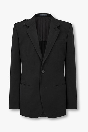 Yohji Yamamoto [HOMME] 노치트 라펠 울 싱글 자켓 | 신세계V