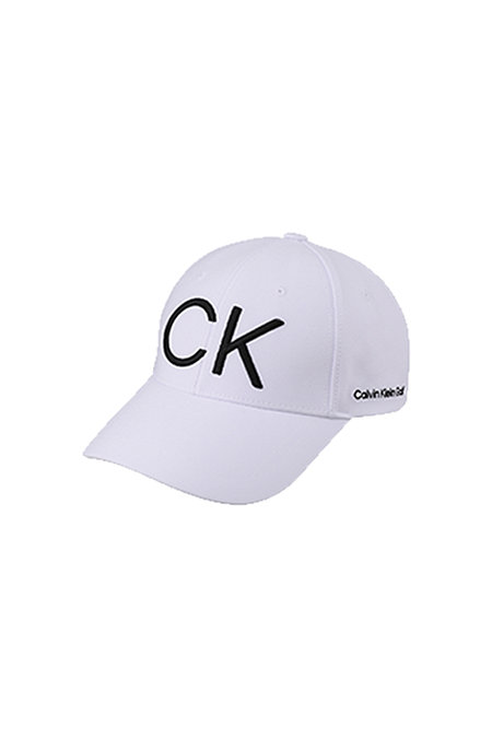 CALVIN KLEIN GOLF 캘빈클라인 골프공용 베이직 캡 CN3HC1401 화이트 | 신세계V