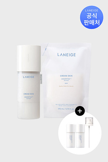 LANEIGE 라네즈 크림스킨 170ml + 리필 170ml | 신세계V