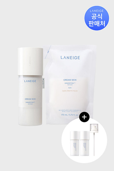 LANEIGE 라네즈 크림스킨 170ml + 리필 170ml | 신세계V
