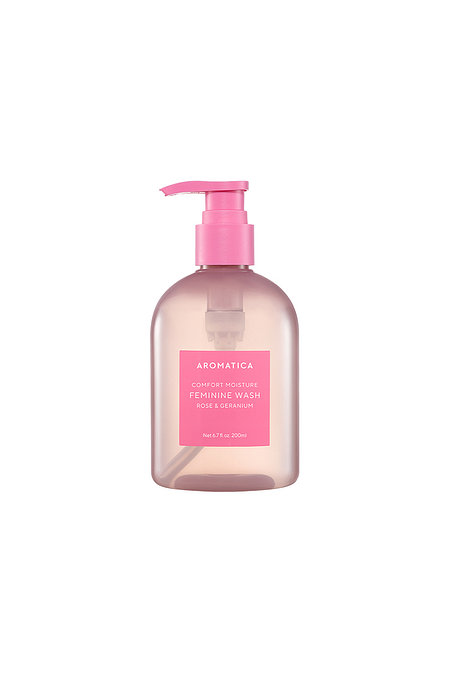 AROMATICA 컴포트 모이스처 여성청결제 로즈&제라늄 200ML | 신세계V