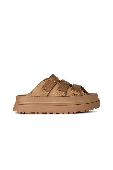UGG(어그) [WOMEN] 골든글로우 플랫폼 스트랩 슬라이드 (골든글로우 슬라이드) | 신세계V