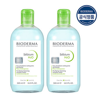 BIODERMA [바이오더마] 세비엄 H2O 500ml x2 | 신세계V