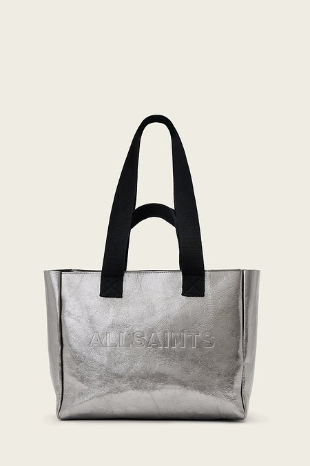 ALLSAINTS 올세인츠 이지 레더 메탈릭 토트백 W331XE-93 | 신세계V