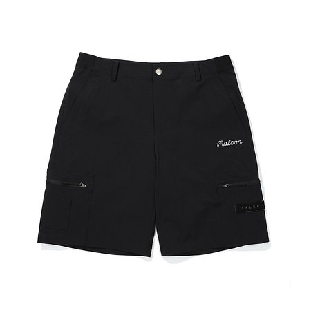 MALBON GOLF(말본골프) M 여름 카고 하프팬츠 BLACK (MAN) | 신세계V