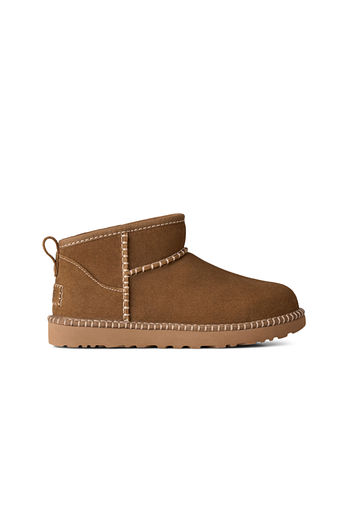 UGG [WOMEN] 스웨이드 스티치 미니 부츠 (클래식 울트라 미니 보타닉) | 신세계V