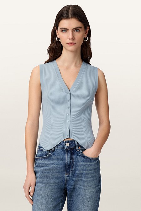 ALLSAINTS 올세인츠 크루즈 웨이스트코트 W023KA-10463 | 신세계V