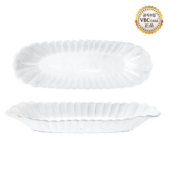 VBC CASA 인칸토 스칼롭 브레드 서버 46cm | 신세계V