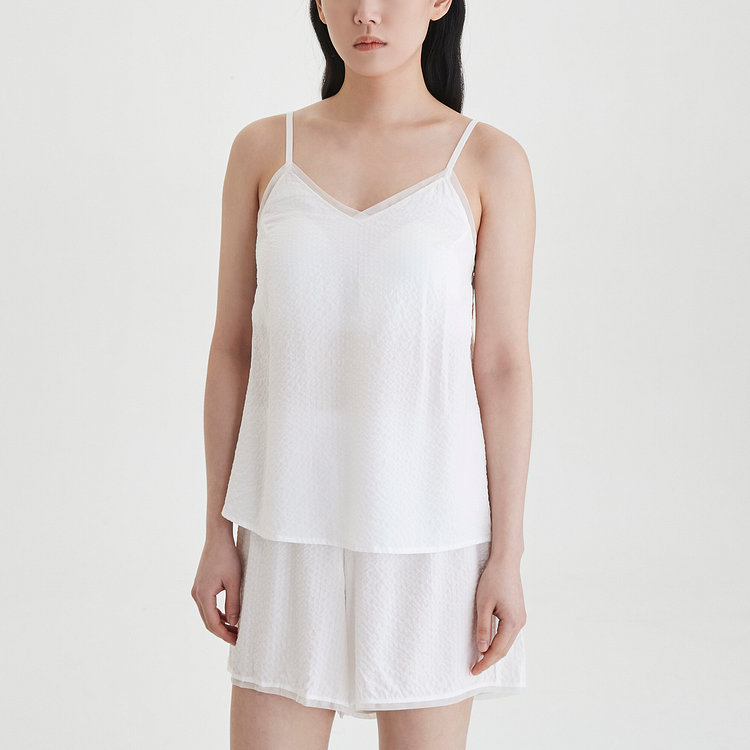 여 코튼 레이온 슬립 하의