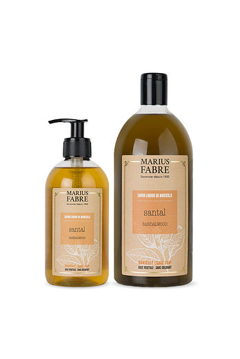 MARIUS FABRE 마리우스파브르 마르세유 비앙 에뜨르 리퀴드솝 세트 (400ml+1L) | 신세계V