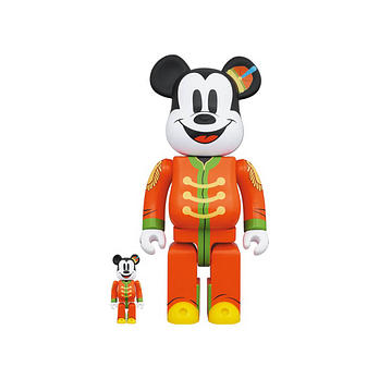KINKIROBOT 킨키로봇 400%+100% 베어브릭 미키마우스 더 밴드 콘서트(2303009) | 신세계V