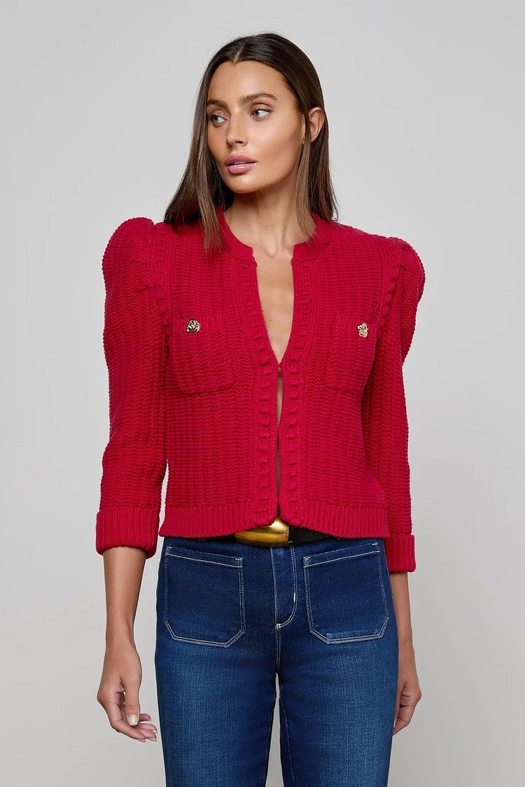 [임지연 착용] Delli Cropped Cardigan 80136SPO ENRG