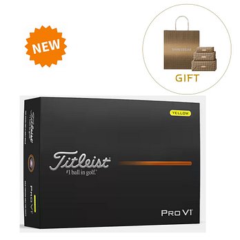 SHINSEGAE GOLF SHOP 26년 타이틀리스트 TITLEIST PRO V1골프볼(옐로우)_백화점 선물포장 가능 | 신세계V