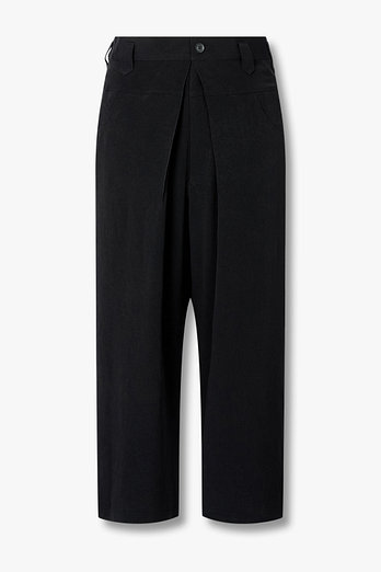 Yohji Yamamoto [HOMME] 폴리 블렌드 턱 디테일 팬츠 | 신세계V