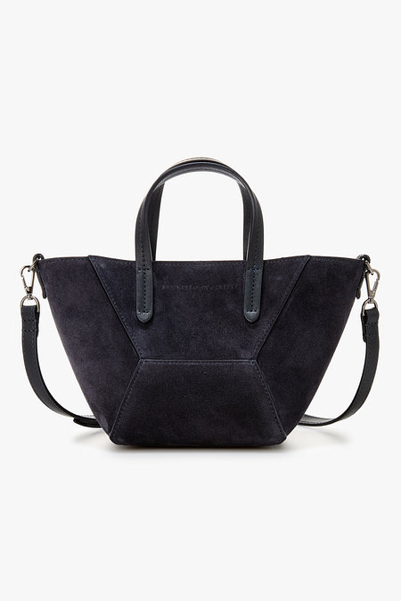 BRUNELLO CUCINELLI 여성 BC DUO 모닐리 스웨이드 미니 백 | 신세계V