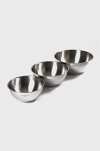 ALTENBACH 알텐바흐 뽀큐트 믹싱볼 3종세트 샐러드볼 스텐볼 스텐믹싱볼 | 신세계V