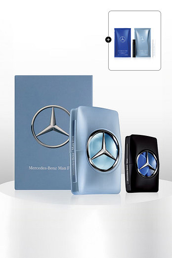 MERCEDES BENZ PERFUME [메르세데스 벤츠] 맨 프레쉬 EDT 50ML+맨 미니어처 5ML 세트 | 신세계V