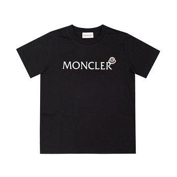 MONCLER 몽클레르 8C00010 89AFV 999 로고 아동 반팔티 (성인착용가능) | 신세계V