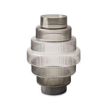 POLSPOTTEN STEPS VASE_Small_Grey | 신세계V