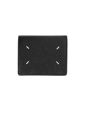 MAISON MARGIELA [MAISON MARGIELA] 26SS 스티치 로고 코인 반지갑 블랙 SA3UI0017 P4745 T8013 | 신세계V
