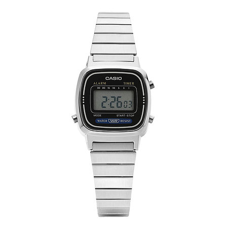 CASIO(카시오) 카시오 LA670WA-1DF (LA670WA-1) 디지털 스퀘어 빈티지 레트로 여성 메탈시계 | 신세계V