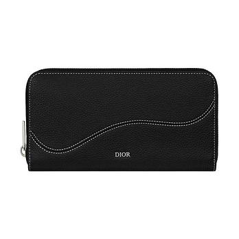 CHRISTIAN DIOR [명품] 디올 Saddle 지퍼 장지갑 2ADBC315YKK_H00N 50171360 | 신세계V