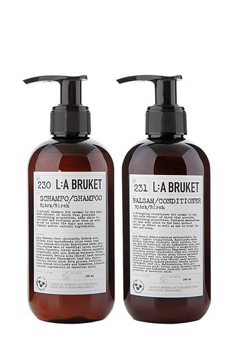 LA BRUKET 버치 샴푸 240ml + 컨디셔너 240ml 세트 | 신세계V