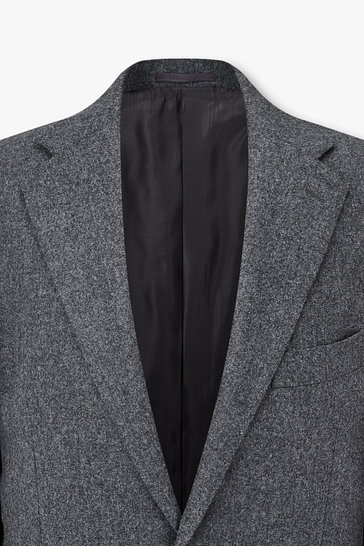 울 플란넬 카사 수트 자켓