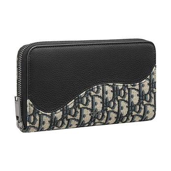 CHRISTIAN DIOR [명품] 디올 Saddle 지퍼 장지갑 2ADBC315YKS_H05E 50171347 | 신세계V