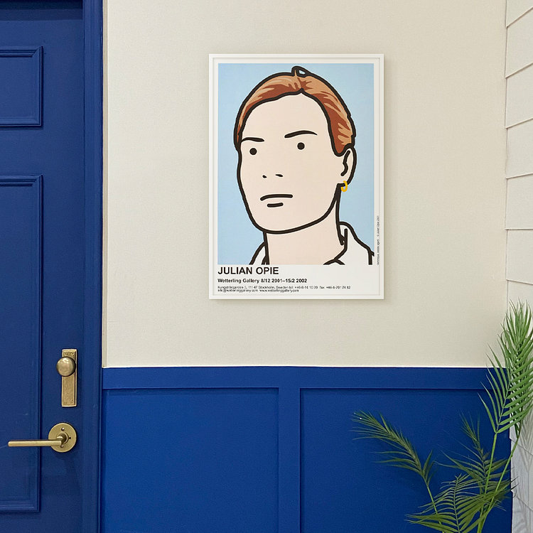[FRAME] Veronique 2: Estate Agent 2001/ 줄리안 오피(Julian Opie)