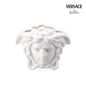 VERSACE LIVING [베르사체] 메두사 그란데 화병 화이트 1p (15cm) | 신세계V