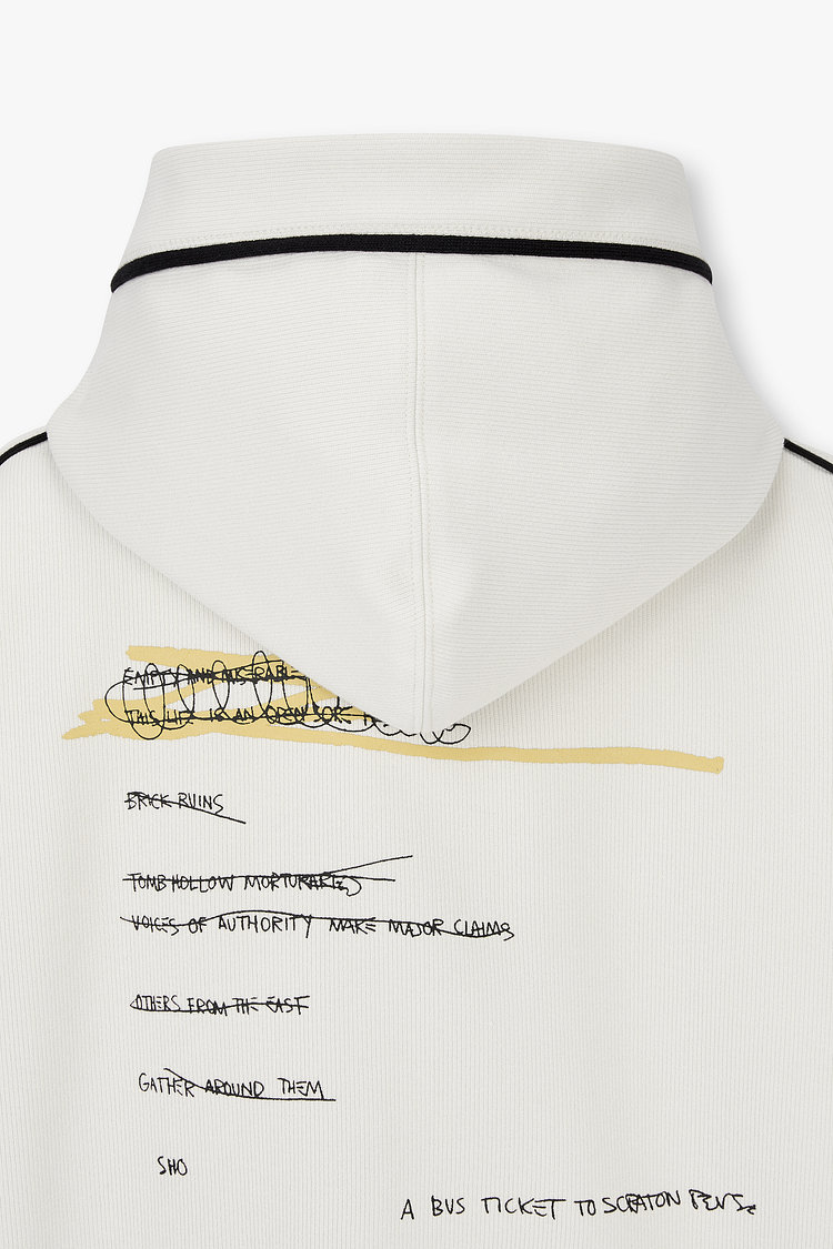 VOICE OF VOICES(보브) [BASQUIAT] 패치 후디드 저지 점퍼 | 신세계V