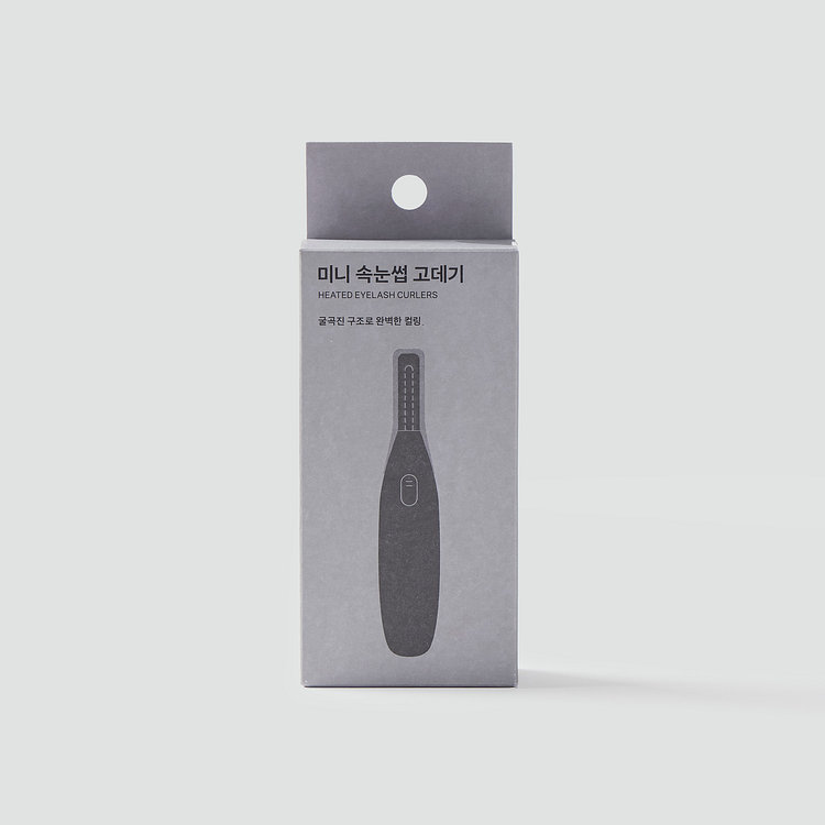 미니 속눈썹 고데기_블랙