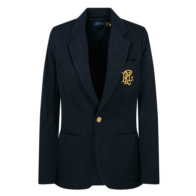 POLO RALPH LAUREN(폴로랄프로렌) [RALPH LAUREN] 24SS 로고자수 금장버튼 블레이저 자켓 ...