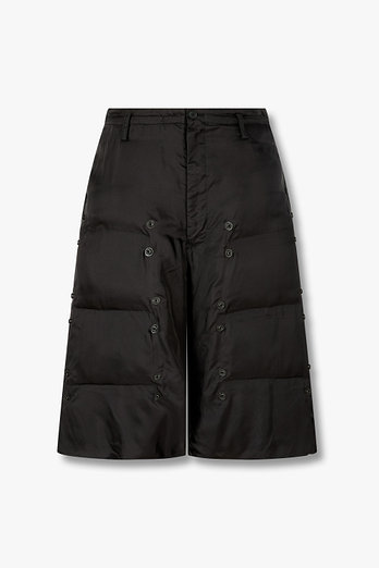 Yohji Yamamoto [HOMME]스터드 트림 패딩 버뮤다 팬츠 | 신세계V